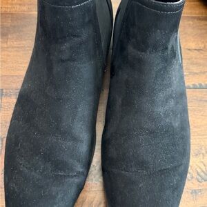Black Suede Ankle Boots